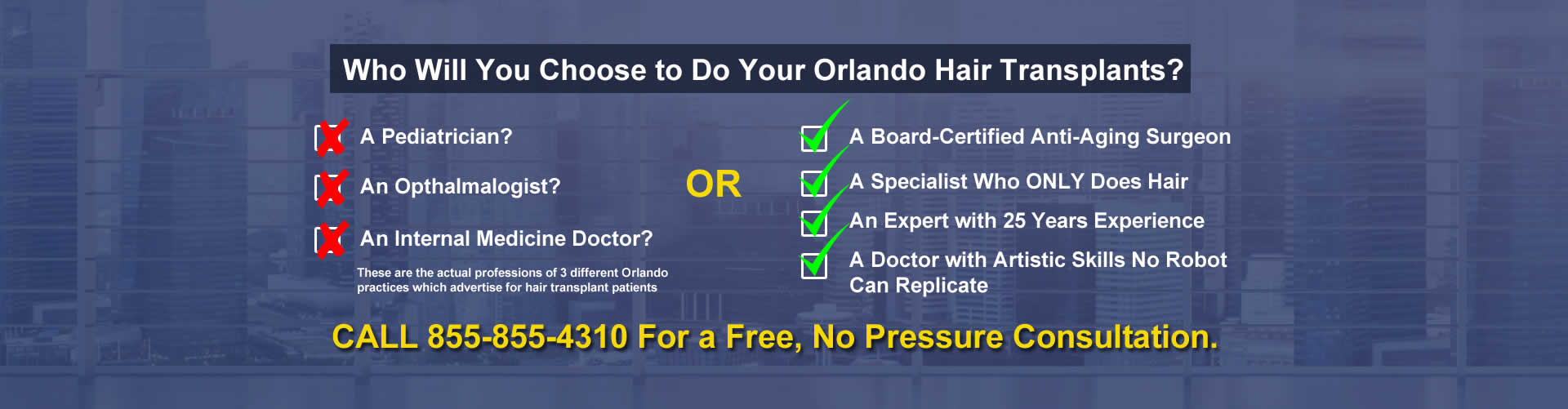 How to Choose the Best Hair Transplant Surgeon in Orlando